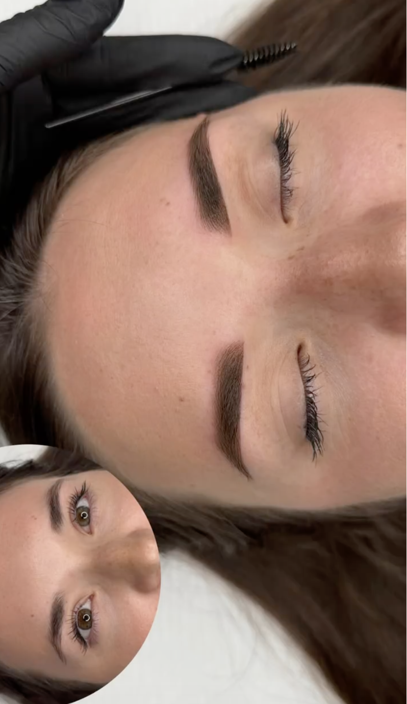Avant/Après dermopigmentation des sourcils